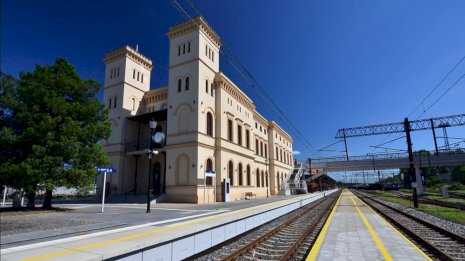 Weglinec railroad station put into operation