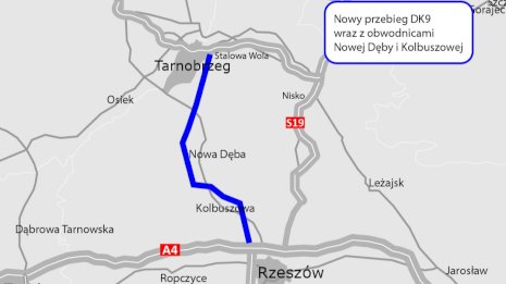 Umowa na opracowanie STEŚ dla Drogi krajowej nr 9 na odcinku Nowa Dęba – S74 podpisana!