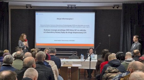 Grębów and Gorzyce – third information meeting as part of the STEŚ works for National Road No. 9